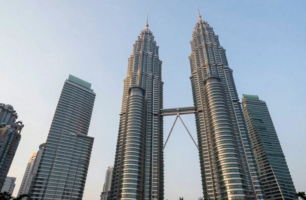 Petronas Twin Towers in Kuala Lumpur, Malaysia