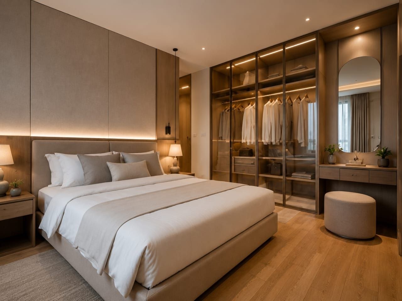 3 bedrooms — 4