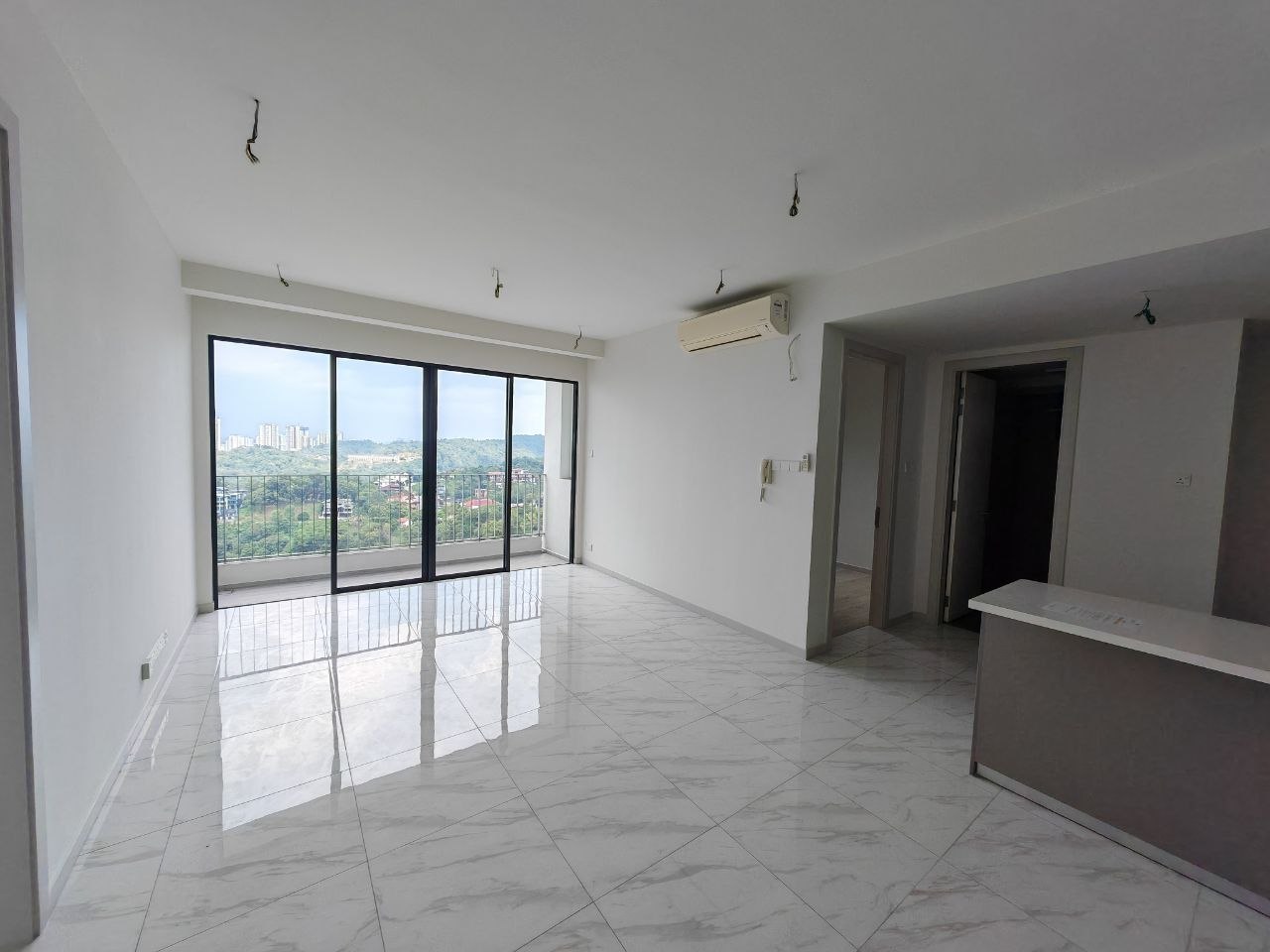 2 bedrooms — 1