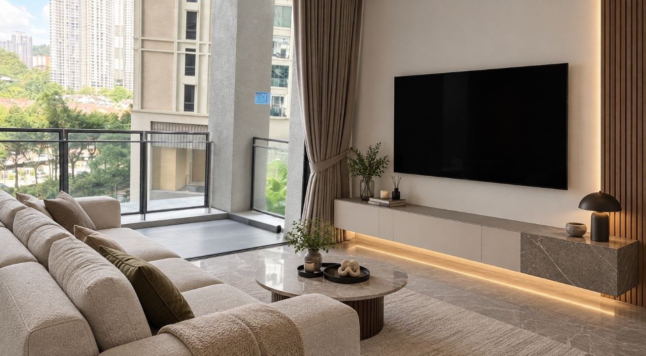 1 bedroom — 1