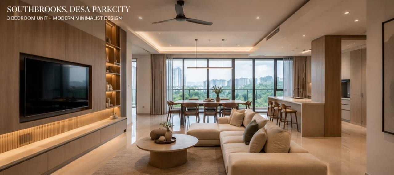 3 bedrooms — 1