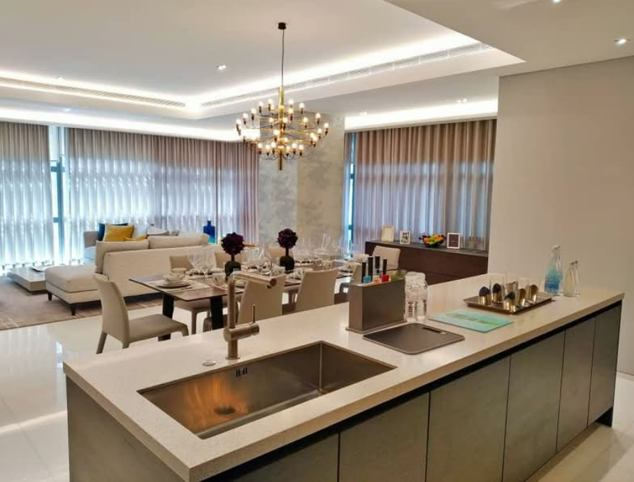 3 bedrooms — 1